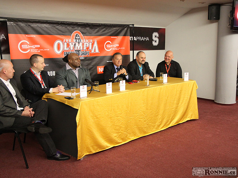 Tiskov� konference k Olympia Amateur Europe 2014