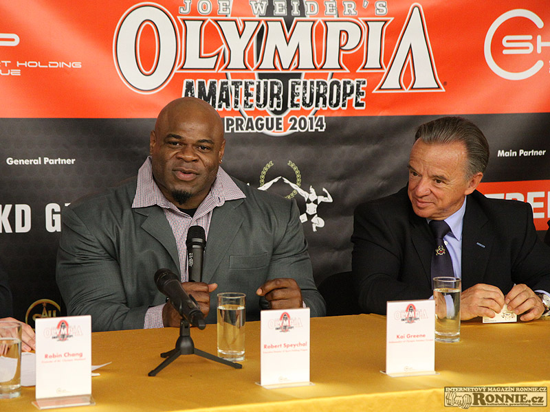 Tiskov� konference k Olympia Amateur Europe 2014