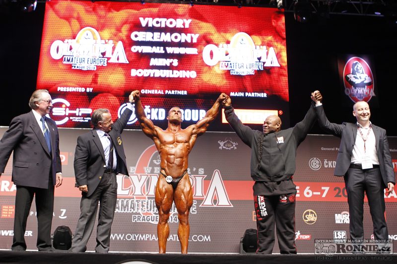 Albert Busek, Rafael Santonja, Roman Fritz, Kai Greene, Robert Speychal