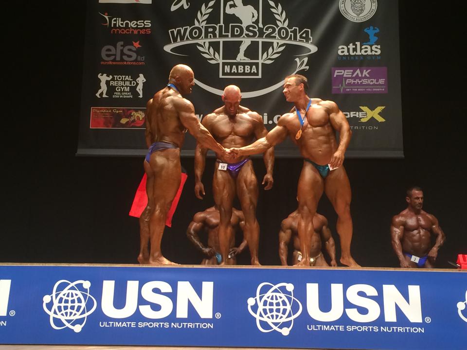 Slavoj Bedn�� na MS NABBA profesion�l� 2014