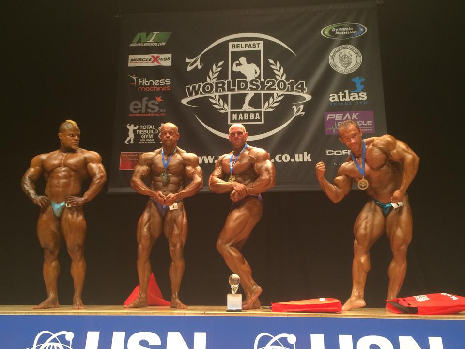 Slavoj Bedn�� na MS NABBA profesion�l� 2014