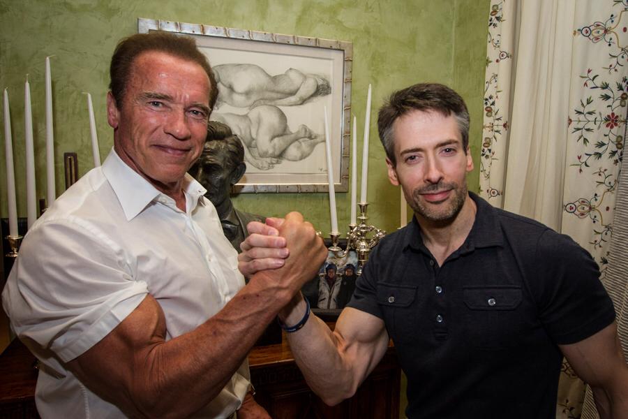 Arnold Schwarzenegger, Shawn Perine
