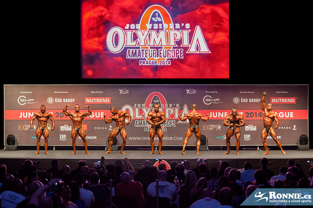 Olympia Amateur Europe 2014 - kompozice sestavy Romana Fritze