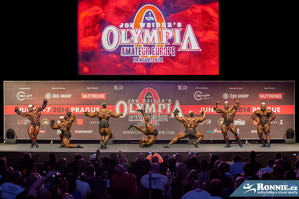 Olympia Amateur Europe 2014 - kompozice sestavy Kaie Greena