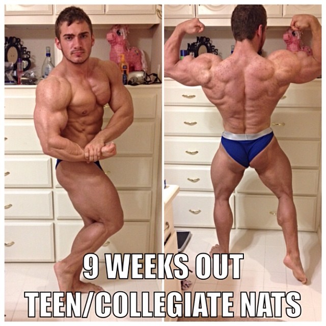 Cody Montgomery 9 t�dn� p�ed NPC Teen Nationals 2014