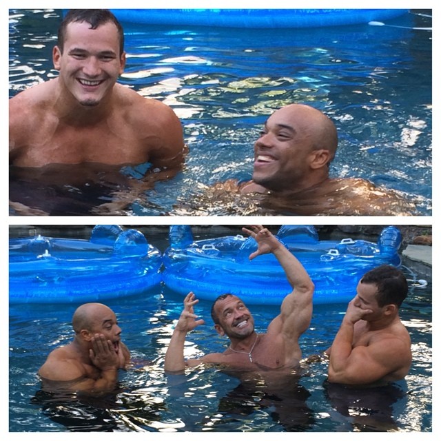 Sergio Oliva Jr., Lee Labrada, Hunter Labrada