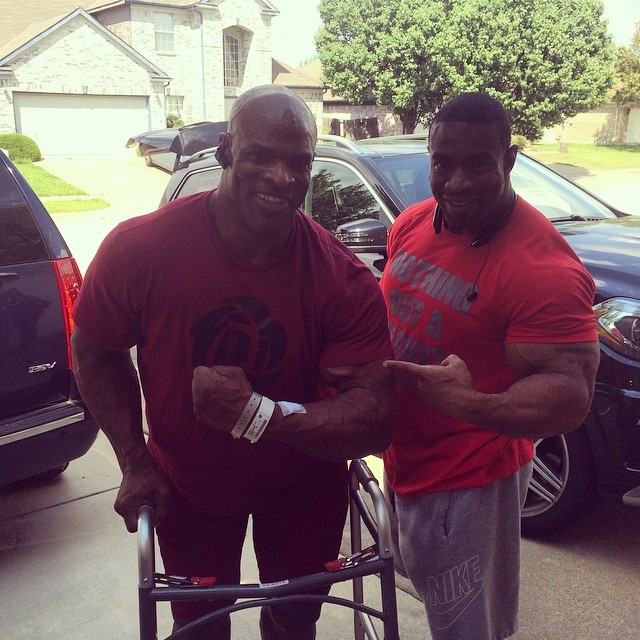 Ronnie Coleman a Cory Mathews