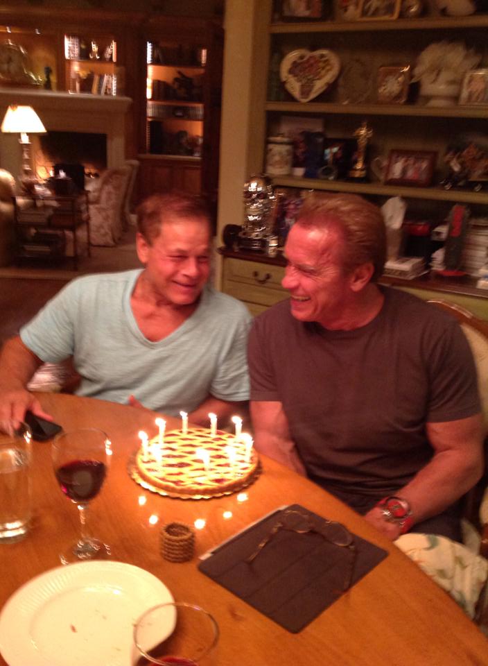 Franco Columbu a Arnold Schwarzenegger