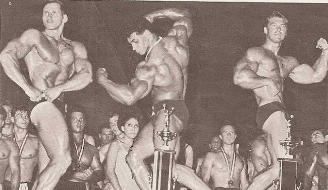 Harold Poole na IFBB Mr. Universe 1963