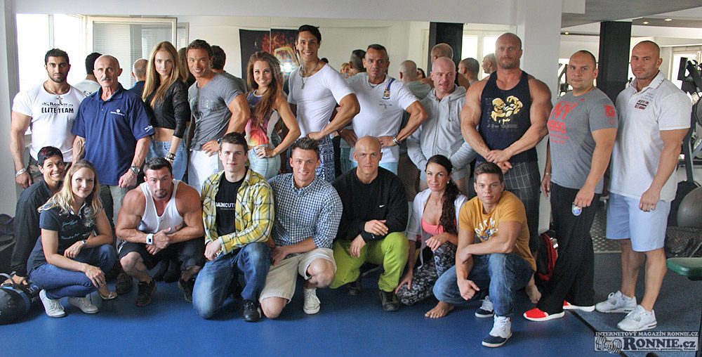 Kontroln� sraz �esk� reprezentace p�ed MS a Arnold Classic Europe 2014
