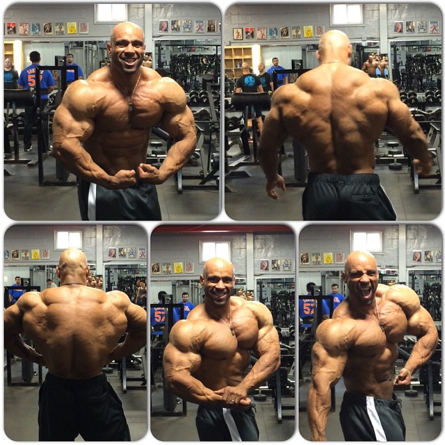 Juan Morel 11 dn� p�ed Mr. Olympia 2014