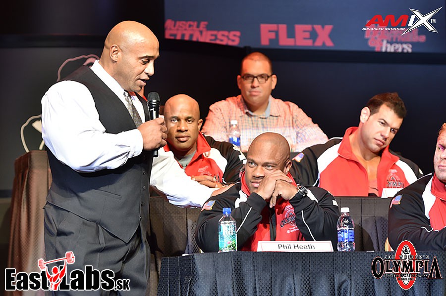 Dennis James, Phil Heath