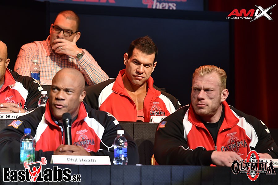 Phil Heath, Dennis Wolf