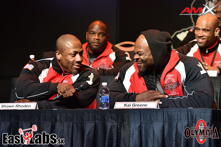 Shawn Rhoden, Kai Greene