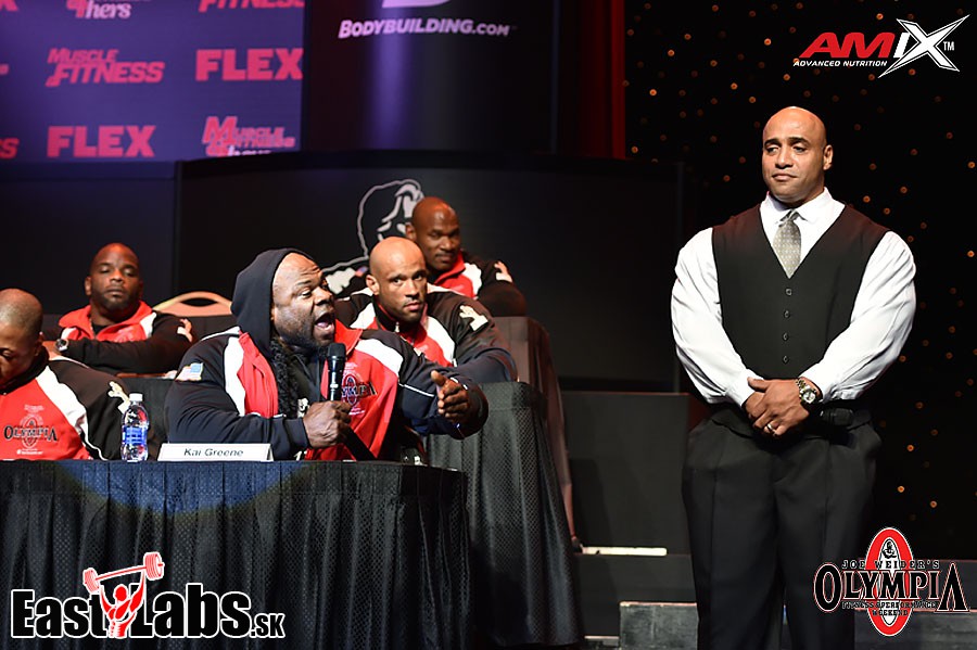 Kai Greene, Dennis James