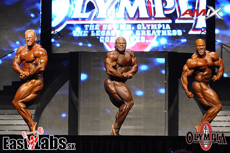 Dennis Wolf, Kai Greene, Phil Heath