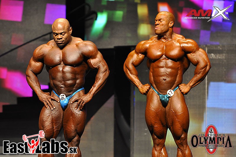 Kai Greene, Phil Heath