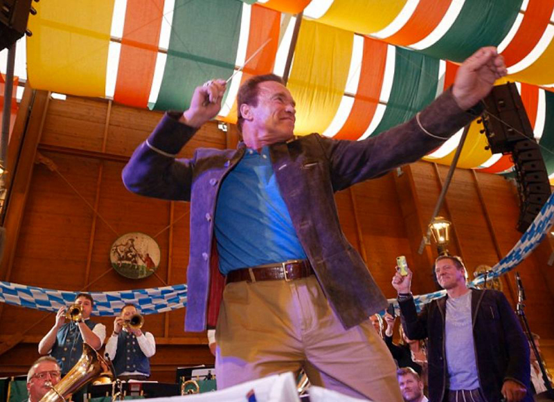 Arnold Schwarzenegger a Ralf M�ller