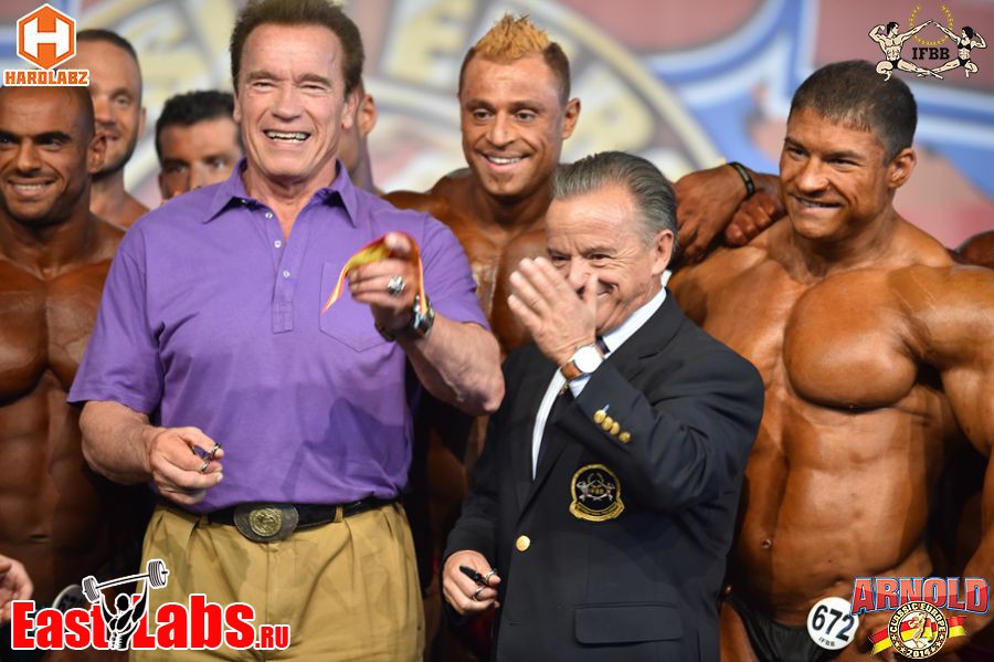 Arnold Schwarzenegger a Rafael Santonja