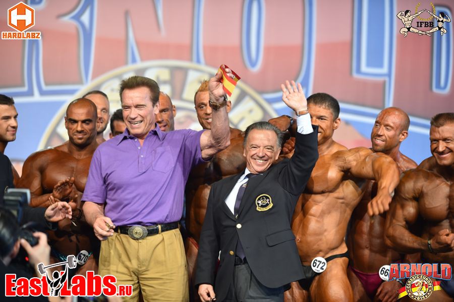 Arnold Schwarzenegger a Rafael Santonja