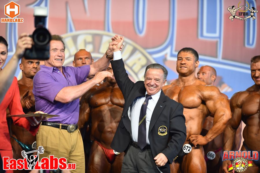 Arnold Schwarzenegger a Rafael Santonja
