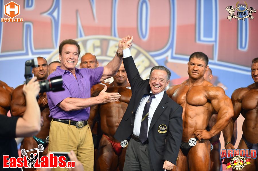 Arnold Schwarzenegger a Rafael Santonja