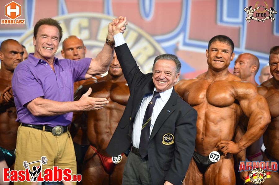Arnold Schwarzenegger a Rafael Santonja