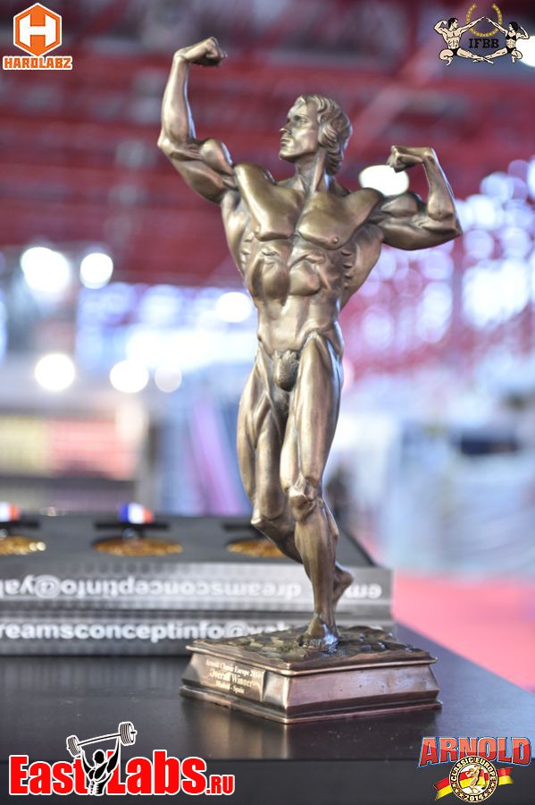 Trofeje na Arnold Classic Europe 2014