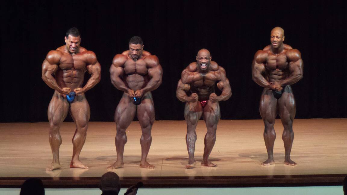 Steve Kuclo, Roelly Winklaar, Dexter Jackson, Shawn Rhoden