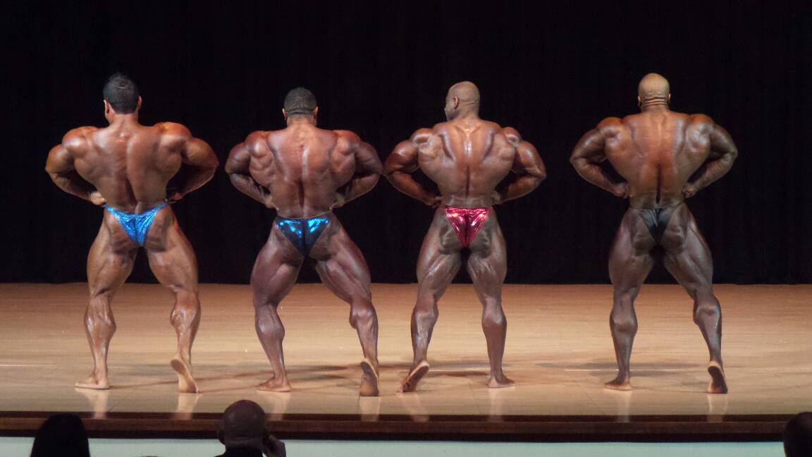 Steve Kuclo, Roelly Winklaar, Dexter Jackson, Shawn Rhoden