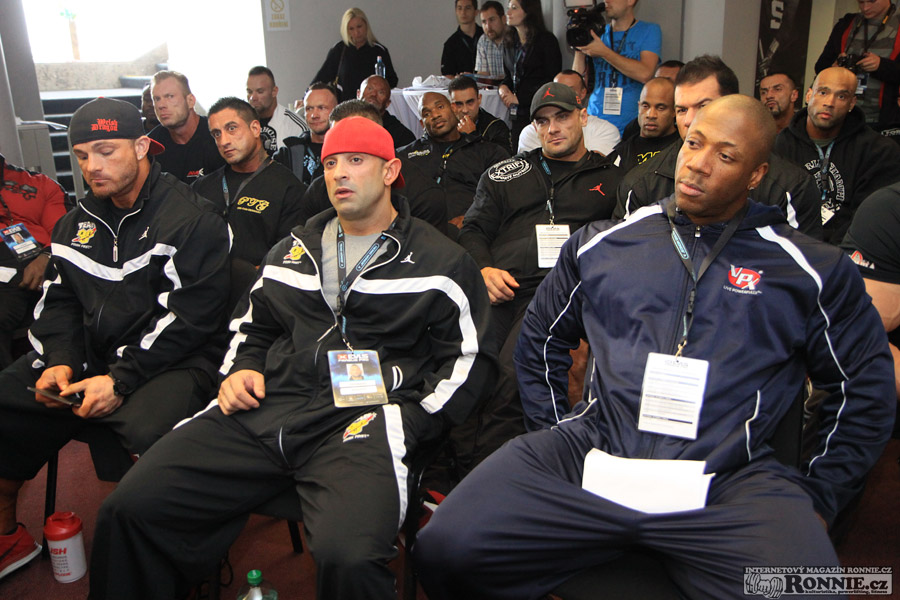 James "Flex" Lewis, Guy Cisternino, Shawn Rhoden