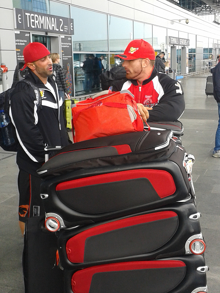 Guy Cisternino, James "Flex" Lewis