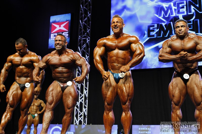 Guy Cisternino, Jose Raymond, James "Flex" Lewis, Baitollah Abbaspour