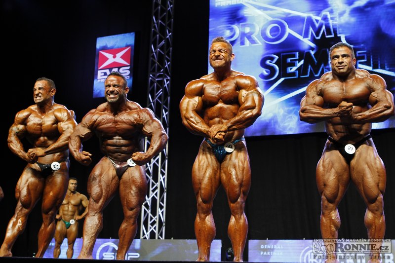 Guy Cisternino, Jose Raymond, James "Flex" Lewis, Baitollah Abbaspour
