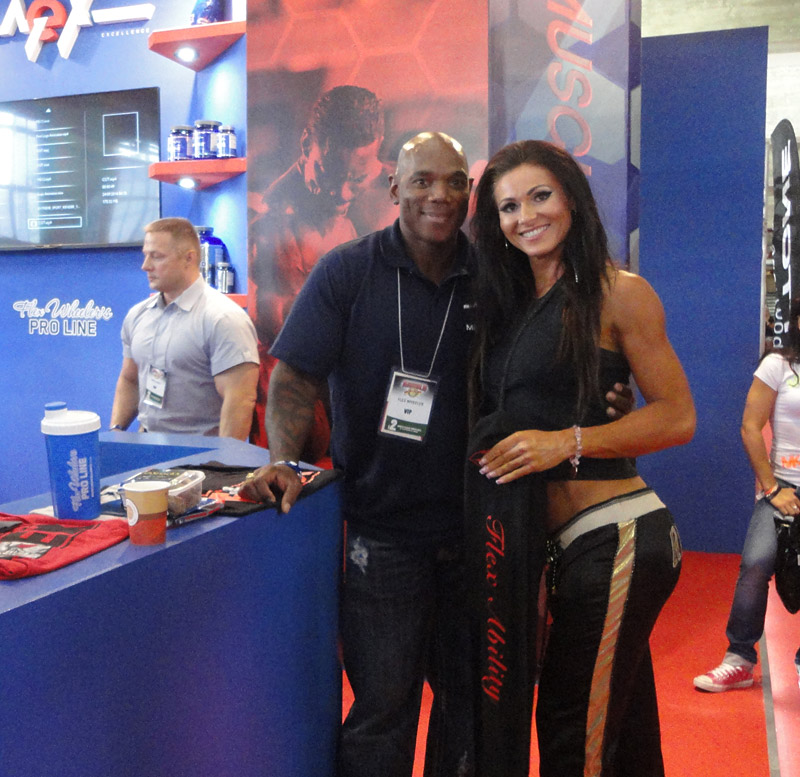 Jana Sl�vov� na Arnold Classic Europe 2014