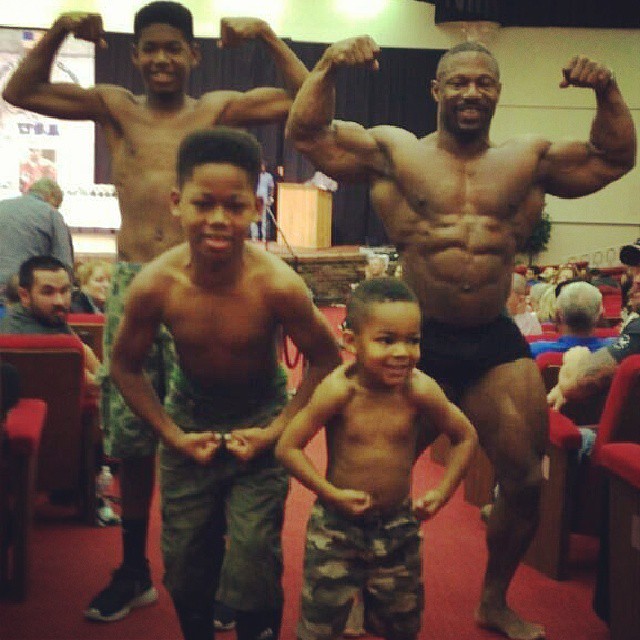 Tricky Jackson se sv�mi syny
