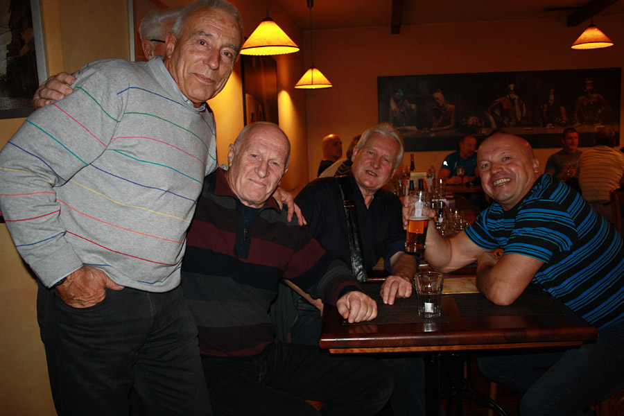 Zleva Rudolf �epelka, Otakar B�rta, Josef Sou�ek a Pavel Siv�k