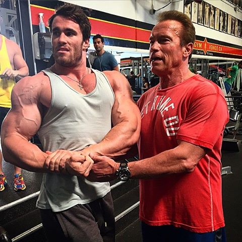 Calum von Moger, Arnold Schwarzenegger
