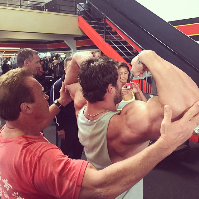 Arnold Schwarzenegger, Calum von Moger