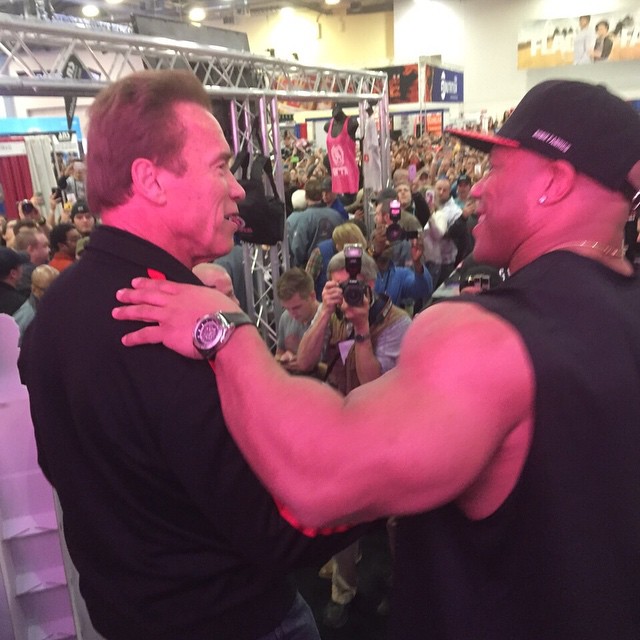 Arnold Schwarzenegger, Phil Heath