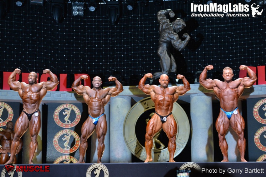 Cedric McMillan, Dexter Jackson, Branch Warren, Justin Compton