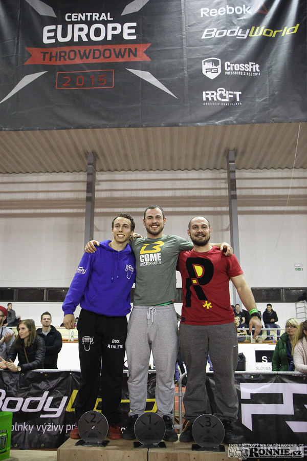 Central Europe Throwdown 2015 - Erik T�th, Maximilian Henze a Bartek Karczewski