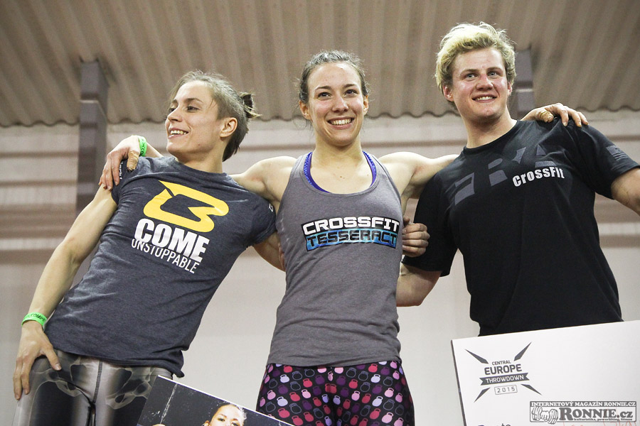 Central Europe Throwdown 2015 - Beata Jung, Katarzyna Baranowska a Rita Garc�a Herrera