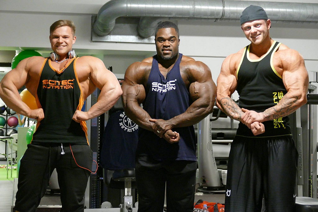 Mike Sommerfeld, Brandon Curry a Marco Detlef