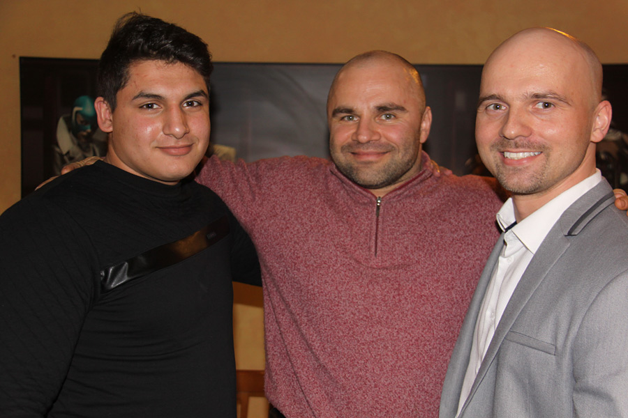 Talentovan� dorostenec Petr �kopek, Josef Paul�k a Martin Jebas