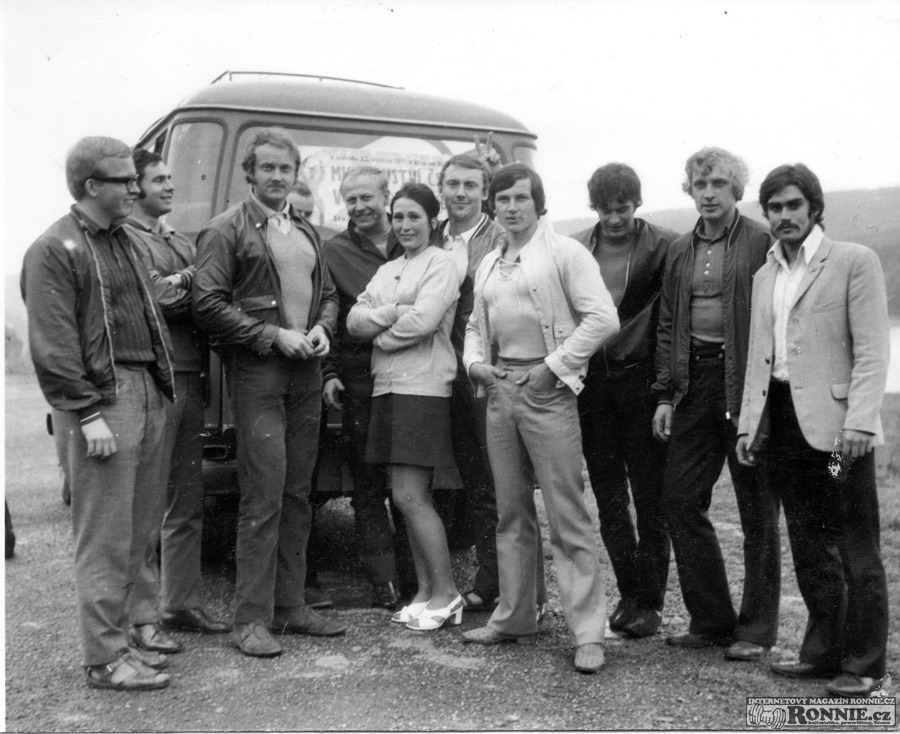 1971 - Mistrovstv� �SSR, St��bro - v�prava Olympia Praha