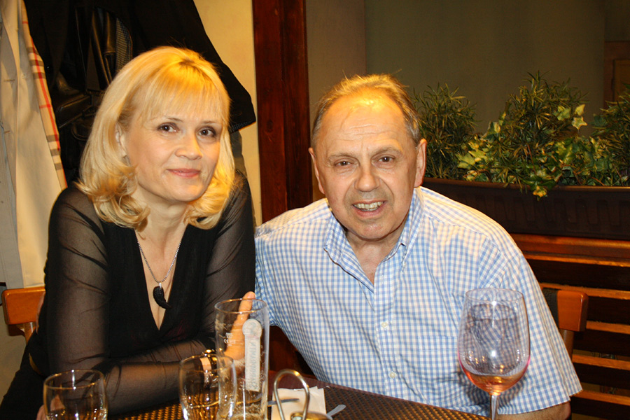 Otakar Svoboda s man�elkou