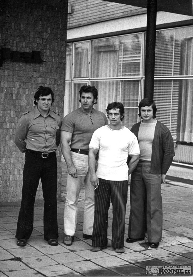 1975 - Mistrovstv� �SSR, P�chov - Josef Miklovi�, Ji�� Hork�, Ji�� Kotal�k, Josef �tainer
