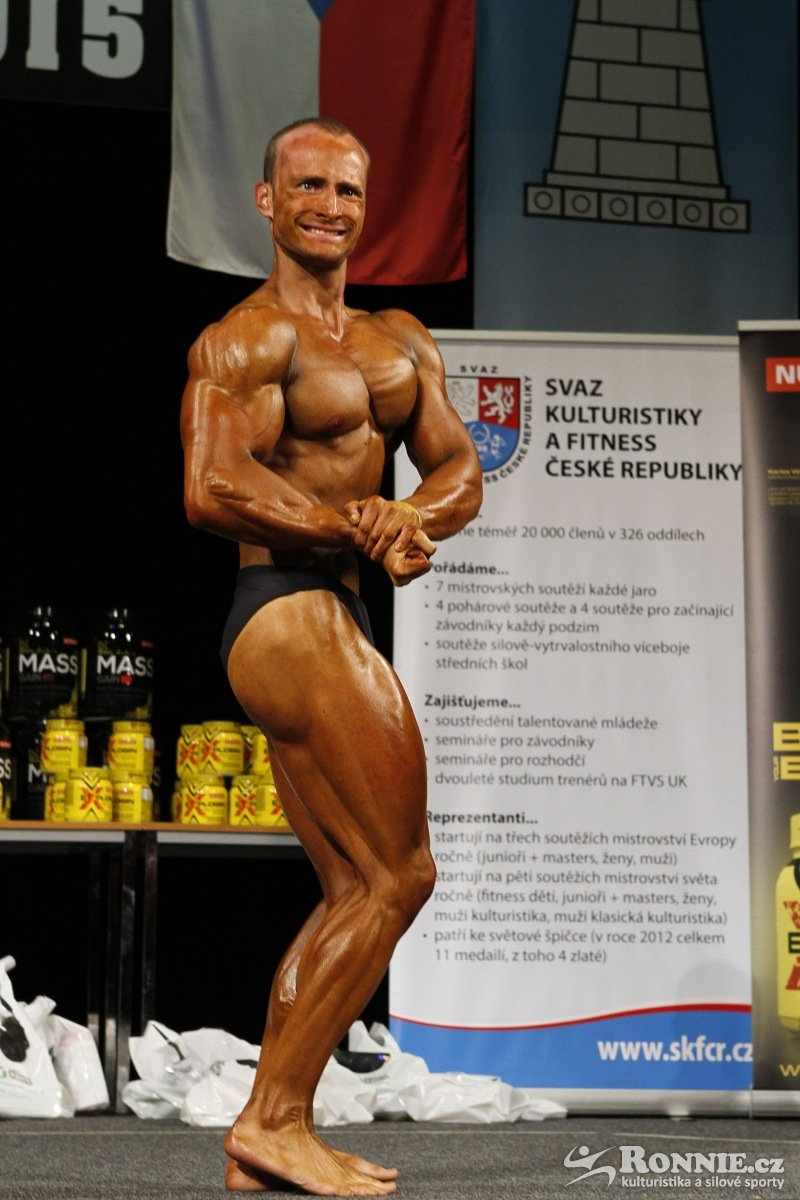 Petr Sva�ina na M�R v kulturistice mu�� a masters 2015