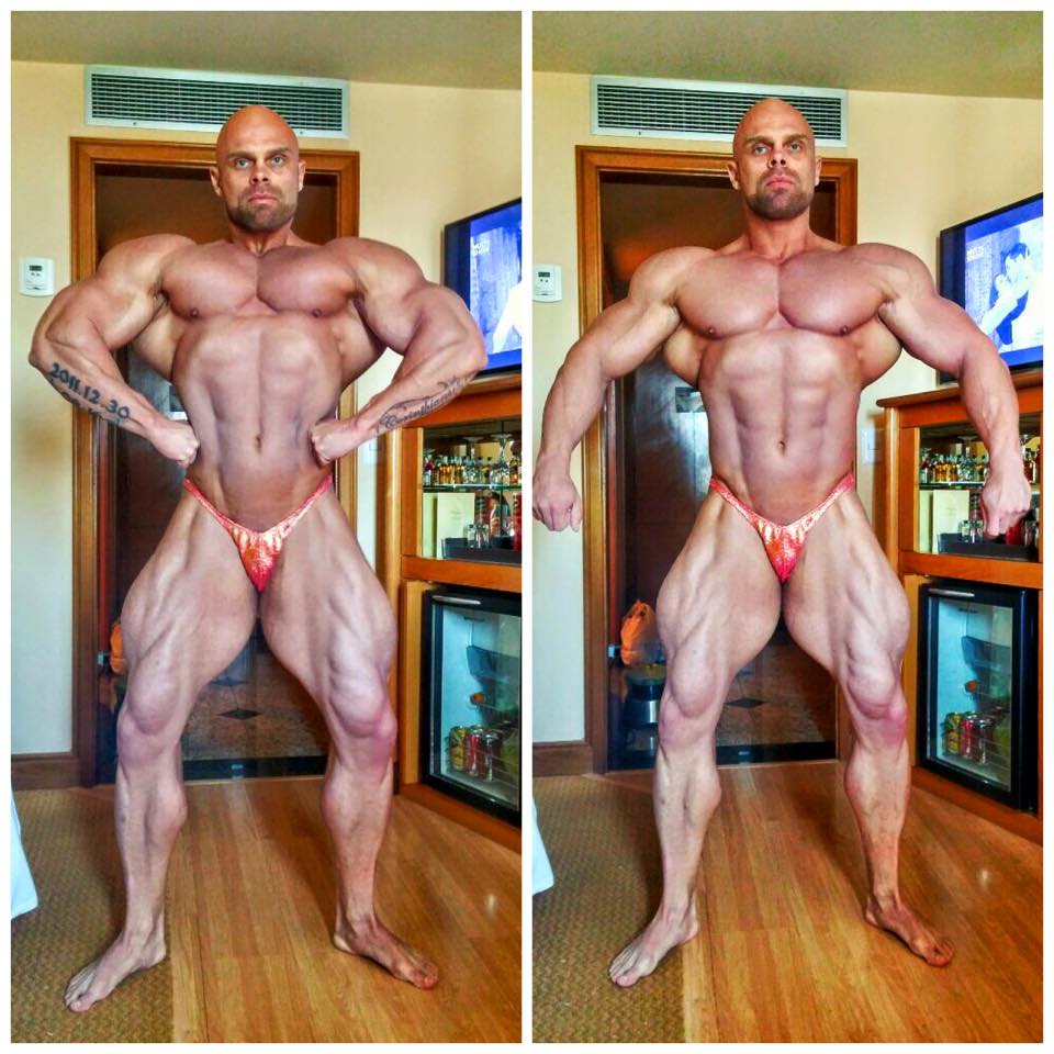 Marius Dohne 12 hodin p�ed Arnold Classic Brasil 2015